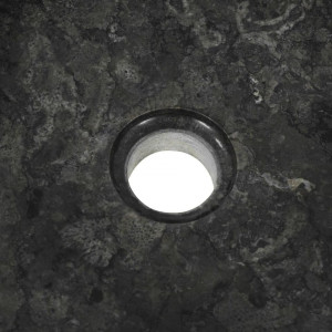 Chiuvetă, negru, 40 x 12 cm, marmură - Img 4