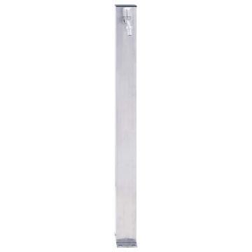 Coloană de apă de grădină, 100 cm, oțel inoxidabil, pătrat - Img 2