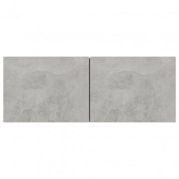Comodă TV, gri beton, 80 x 30 x 30 cm, PAL - Img 5