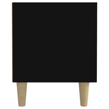 Comodă TV, negru, 180x31,5x40 cm, lemn prelucrat - Img 7