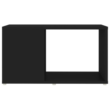 Comodă TV, negru, 60x24x32 cm, PAL - Img 7