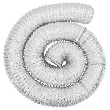 Conductă de ventilație, 6 m, Ø10 cm, aluminiu - Img 5