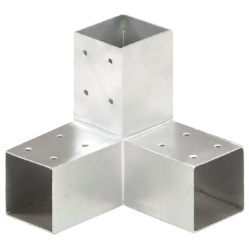 Conector de grindă, formă Y, 71 x 71 mm, metal galvanizat - Img 1