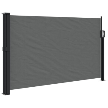 Copertină laterală retractabilă, antracit, 120 x 300 cm - Img 2