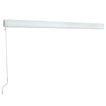 Copertină manuală tip casetă, albastru și alb, 350 x 250 cm - Img 4