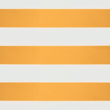 Copertină retractabilă, galben/alb, 3x2,5 m, textil/aluminiu - Img 7