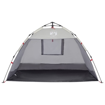 Cort camping 2 persoane gri impermeabil setare rapidă - Img 8