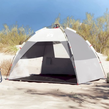 Cort camping 2 persoane gri impermeabil setare rapidă - Img 1