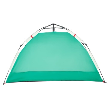 Cort camping 2 persoane verde marin impermeabil setare rapidă - Img 6
