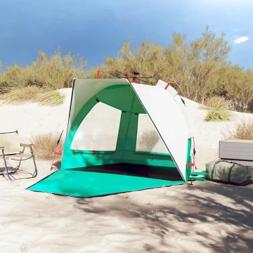 Cort camping 2 persoane verde marin impermeabil setare rapidă - Img 3