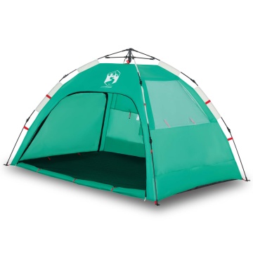 Cort camping 2 persoane verde marin impermeabil setare rapidă - Img 2