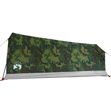 Cort camping pentru 2 persoane, camuflaj, impermeabil - Img 7