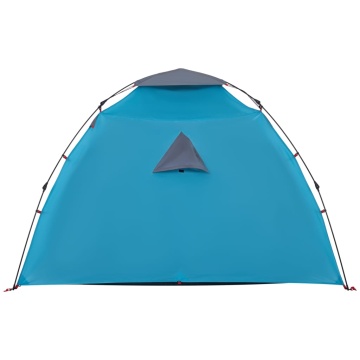 Cort de camping cupolă 4 persoane, setare rapidă, albastru - Img 7
