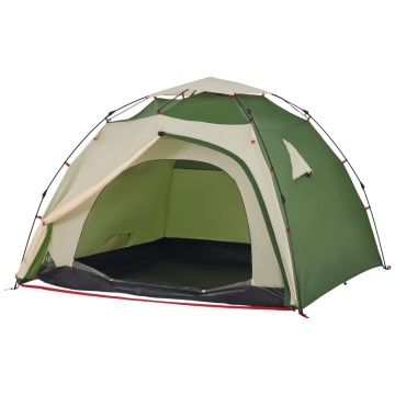 Cort de camping cupolă 4 persoane, setare rapidă, verde - Img 4