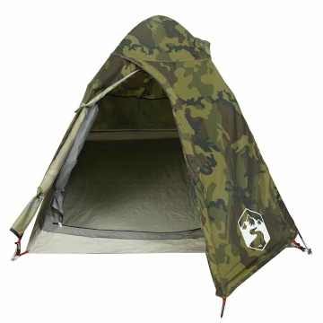 Cort de camping cupolă pentru 2 persoane, camuflaj, impermeabil - Img 5