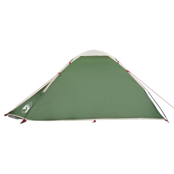 Cort de camping cupolă pentru 2 persoane, verde, impermeabil - Img 7