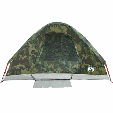 Cort de camping cupolă pentru 4 persoane, camuflaj, impermeabil - Img 6