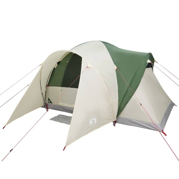 Cort de camping cupolă pentru 6 persoane, verde, impermeabil - Img 8