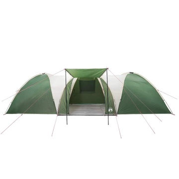 Cort de camping cupolă pentru 8 persoane, verde, impermeabil - Img 5