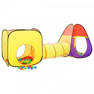 Cort de joacă pentru copii, multicolor, 255x80x100 cm - Img 3