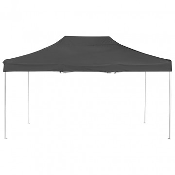 Cort de petrecere pliabil profesional antracit 4,5x3 m aluminiu - Img 3