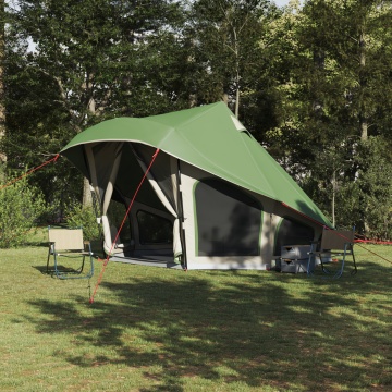 Cort pentru Familie Tipi Verde 10-Persoane Impermeabil - Img 1