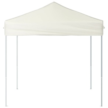 Cort pliabil pentru petrecere, crem, 2x2 m - Img 3