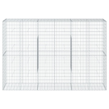 Coș gabion cu capac, 300x50x200 cm, fier galvanizat - Img 3