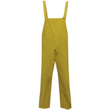 Costum de ploaie impermeabil cu glugă, XL, galben, 2 piese - Img 4
