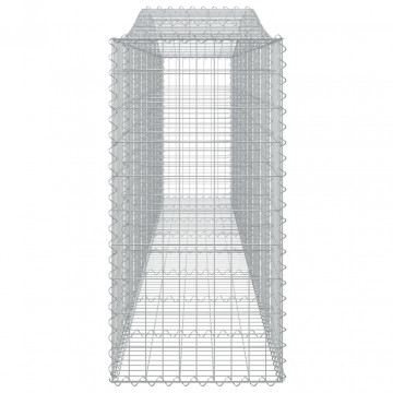 Coșuri gabion arcuite 5 buc, 400x50x100/120 cm fier galvanizat - Img 6
