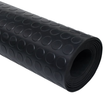 Covor anti-alunecare, 1,5x2 m, cauciuc, cu puncte, 3 mm - Img 2