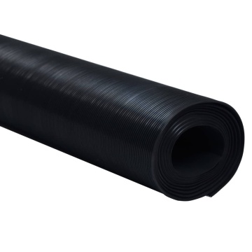 Covor de cauciuc anti-alunecare, 1,5 x 2 m, 3 mm, nervuri fine - Img 2