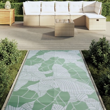 Covor de exterior, ARAKIL Verde, 120x180 cm, PP - Img 3