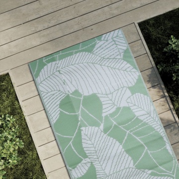 Covor de exterior, verde, 80x150 cm, PP - Img 1