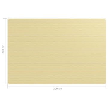 Covor pentru cort, bej, 200x300 cm - Img 4