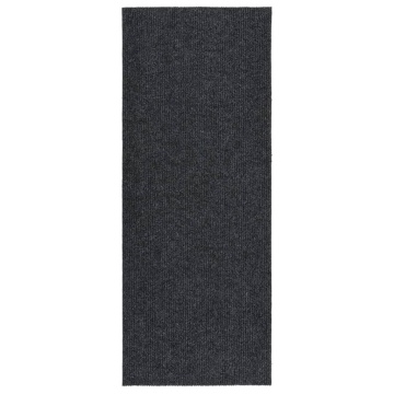 Covor traversă de captare a murdăriei, antracit, 100x250 cm - Img 1