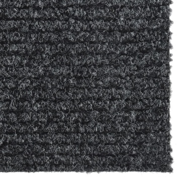 Covor traversă de captare a murdăriei, antracit, 100x400 cm - Img 3