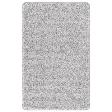 Covoraș de baie dreptunghiular gri 50x80 cm din polipropilenă antiderapant - Img 2
