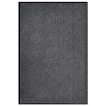 Covoraș de ușă, antracit, 80x120 cm - Img 1