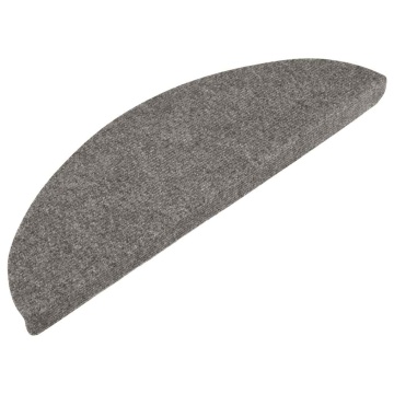 Covorașe scară autoadezive 30 buc Gri 56x17x3 cm - Img 2