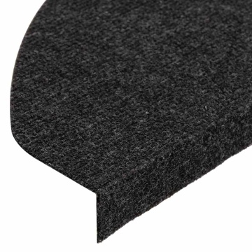 Covorașe scară autoadezive 30 buc Negru 65x22,5x3,5 cm - Img 6