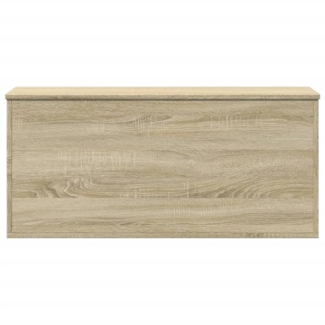 Cutie de depozitare stejar sonoma, 100x42x46 cm, lemn prelucrat - Img 4