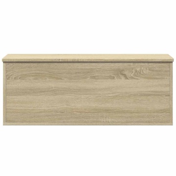 Cutie de depozitare, stejar sonoma, 90x35x35 cm, lemn prelucrat - Img 4