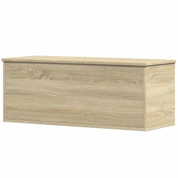 Cutie de depozitare, stejar sonoma, 90x35x35 cm, lemn prelucrat - Img 5