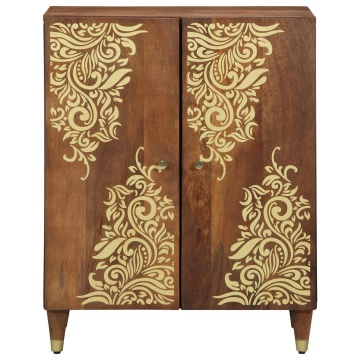 Dulap 60x33x75 cm Lemn Solid Mango - Img 3