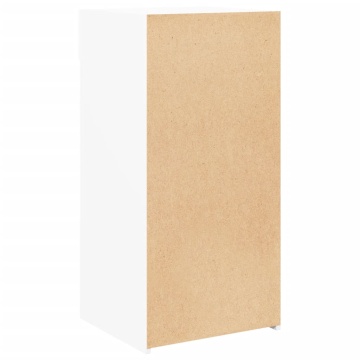 Dulap, alb, 45x42,5x93 cm, lemn prelucrat - Img 5
