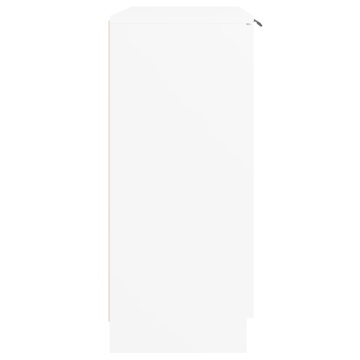 Dulap, alb, 60x30x70 cm, lemn prelucrat - Img 4