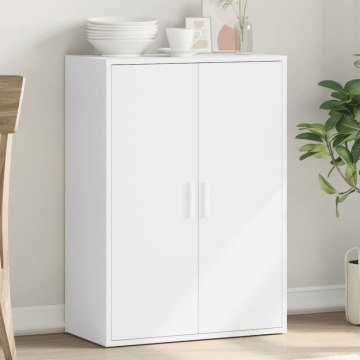 Dulap, alb, 60x31x84 cm, lemn prelucrat - Img 1