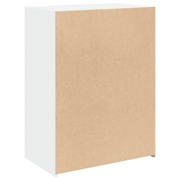 Dulap, alb, 70x41x93 cm, lemn prelucrat - Img 5
