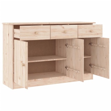 Dulap ALTA, 112x35x73 cm, lemn masiv de pin - Img 3